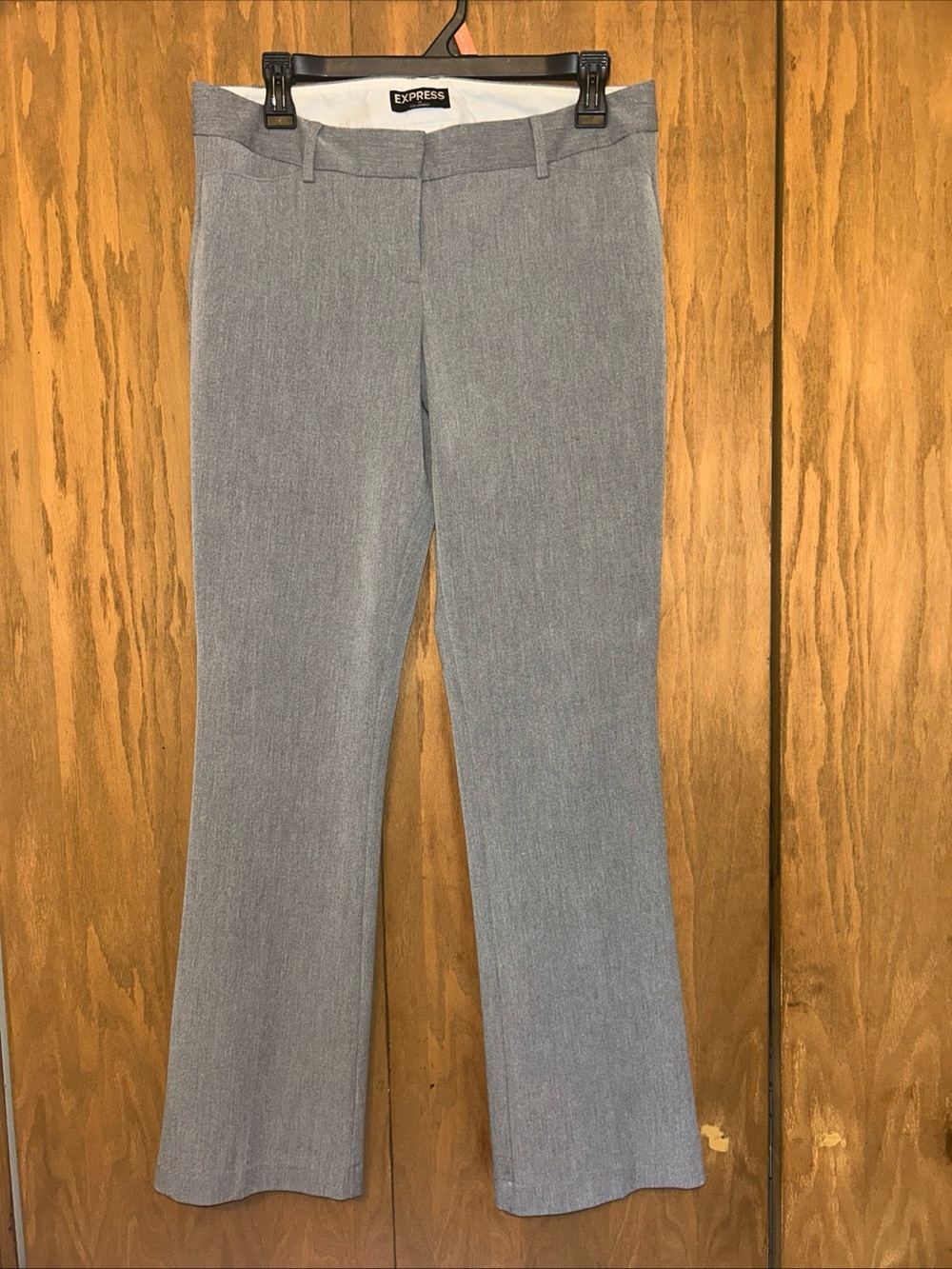 Express Gray Tailored Columnist Dress Pants 6